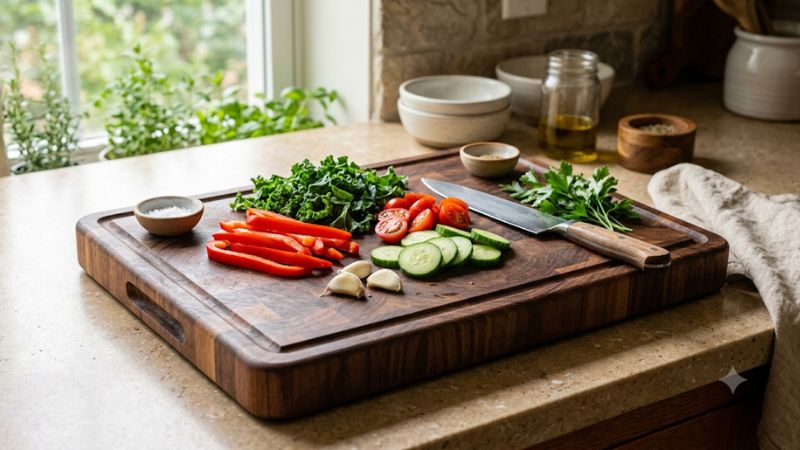 Best cutting board for health