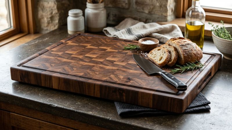 Best end grain wooden cutting board