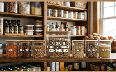 Airtight food storage containers: Smart kitchen organization