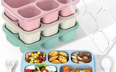 Best 5-Compartment Meal Prep Containers for Large Lunches