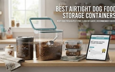 Best Airtight Dog Food Storage Containers: Top Pet Bins