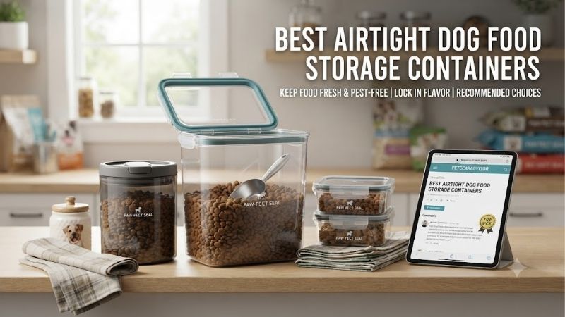 best-airtight-dog-food-storage-containers