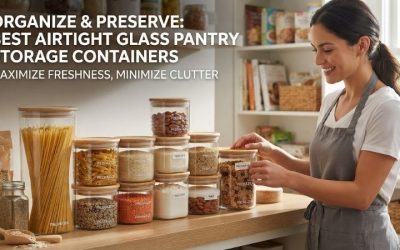 Best airtight glass pantry storage containers: Keep Food