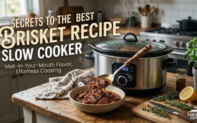 Best brisket recipe slow cooker: Tender Beef