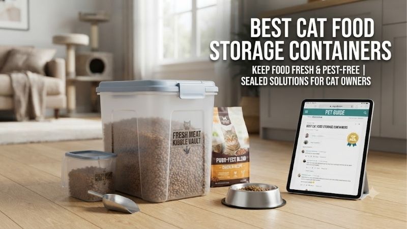 best-cat-food-storage-containers