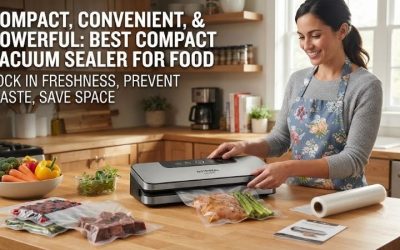 Best compact vacuum sealer for food: Save Space At Home