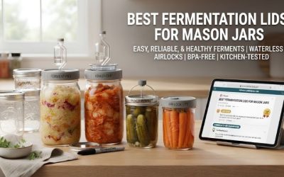Best Fermentation Lids for Mason Jars: Top Airlock