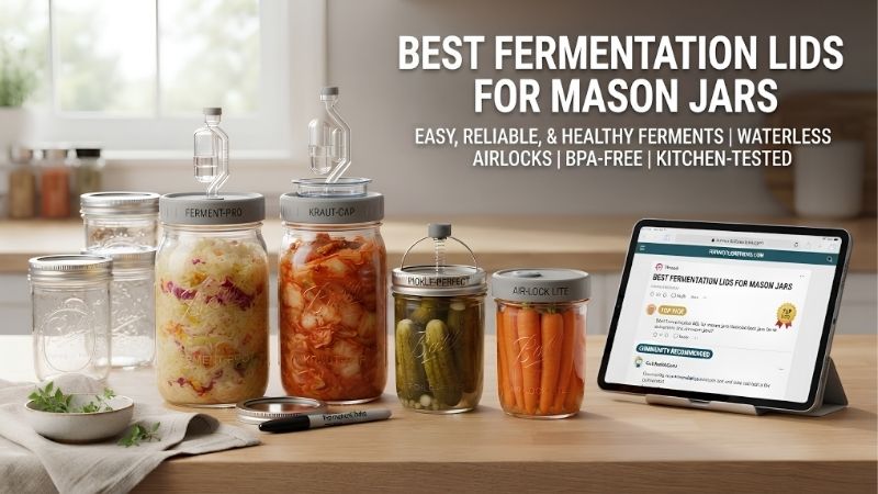 best-fermentation-lids-for-mason-jars