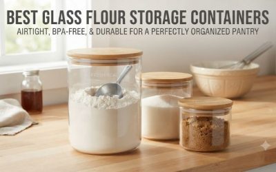 Best glass flour storage containers: Keep Baking Fresh