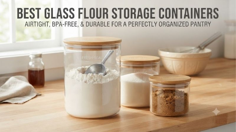 best-glass-flour-storage-containers