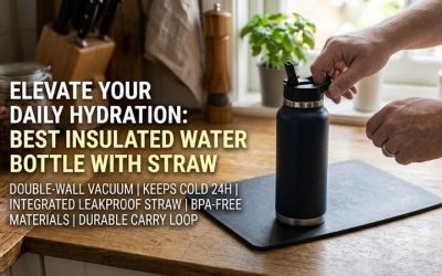 Best insulated water bottle with straw: Top Rated Choices