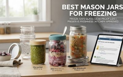 Best Mason Jars for Freezing: Top Glass Storage Picks