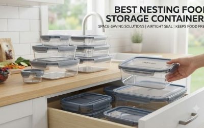 Best nesting food storage containers for compact spaces