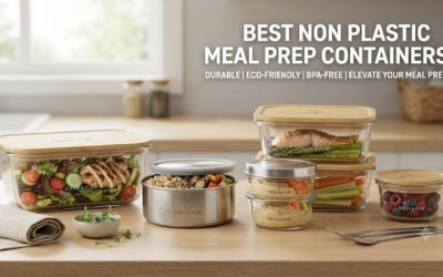 Best Non Plastic Meal Prep Containers: Top Eco Glass Box