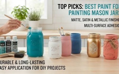 Best paint for painting mason jars: Top Choices