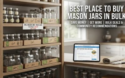 Best Place to Buy Mason Jars in Bulk: Top Suppliers
