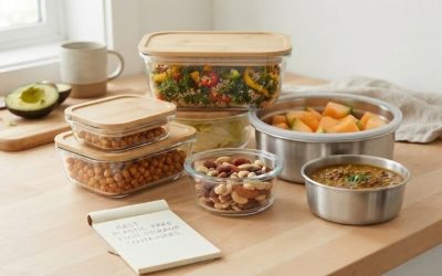 Best plastic free food storage containers: Safe Choice