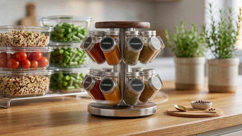 Best spice rack with spices