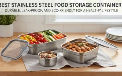Best stainless steel food storage containers: Durables!