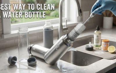 Best way to clean a water bottle: Easy hygienic methods