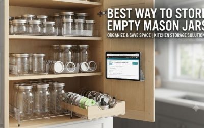Best Way to Store Empty Mason Jars: Top Pantry Hacks