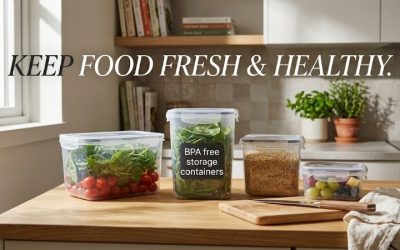 BPA free storage containers: Healthy choices for kitchen