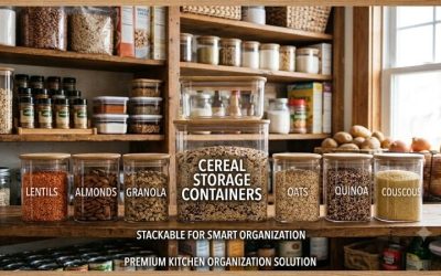 Cereal storage containers: Useful tips for crisp breakfasts