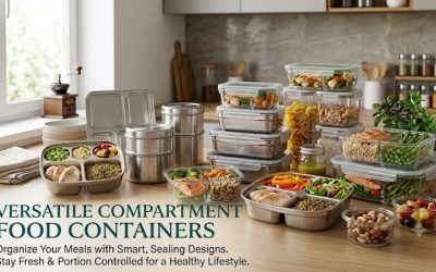 Compartment food containers: Smart divided meal solutions