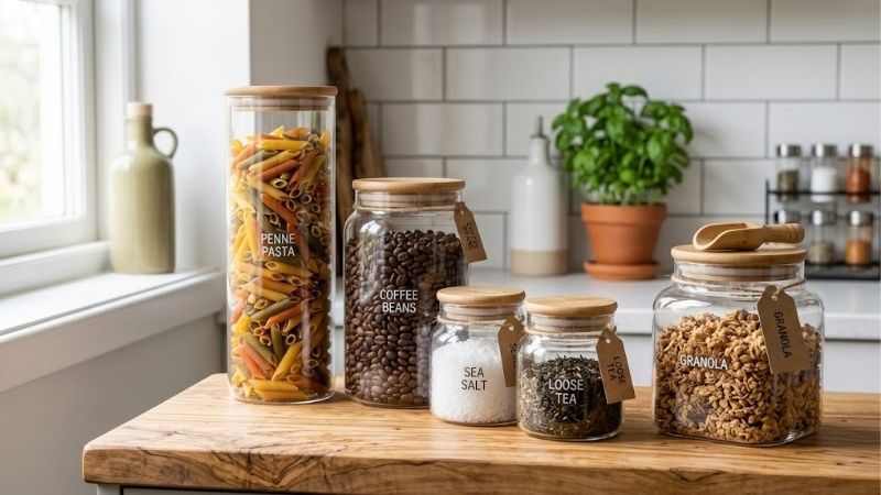 countertop-storage-jars