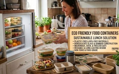 Eco friendly food containers: Sustainable kitchen choices