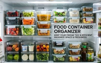 Food container organizer: Top Smart Storage Ideas for Kitchen