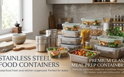 Glass meal prep containers: Healthy daily planning guide