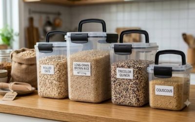 Grain storage containers: Best airtight options for food