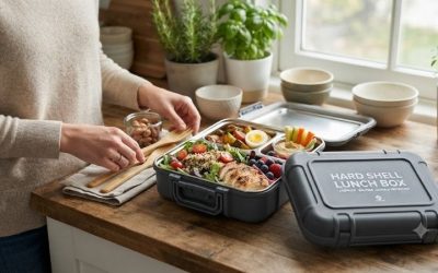 Hard shell lunch box: Ultimate rigid protection for foods