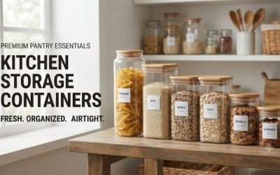 Kitchen storage containers: Neat setup for modern homes