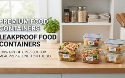 Leakproof food containers: Safe options for liquid meals