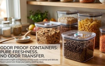 Odor proof containers: Keep your items completely discreet