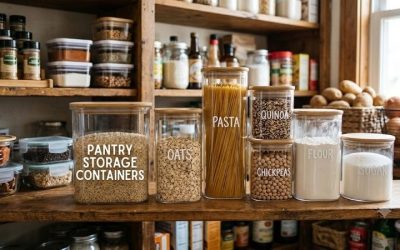Pantry storage containers: Best ideas for neat organization