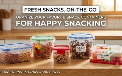 Snack containers: Portable portion control lunch solutions