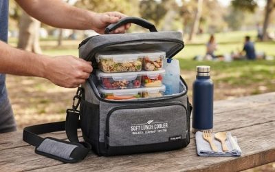 Soft lunch cooler: Perfect daily outdoor travel companion