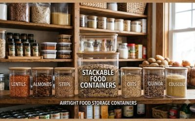 Stackable food containers: Practical options for your home