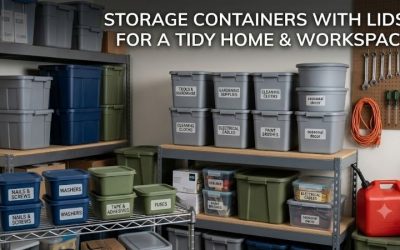 Storage containers with lids: The ultimate home organization guide