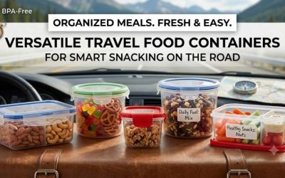 Travel food containers: Portable leakproof lunch solutions