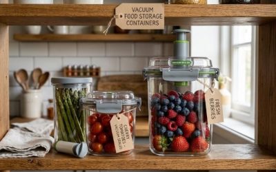 Vacuum food storage containers: Best sealing choices now