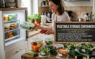 Vegetable storage containers: Keep produce fresh longer