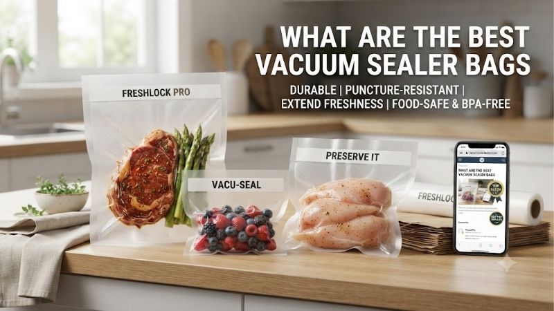 What Are the Best Vacuum Sealer Bags: Top Pouch Picks