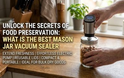 What is the best mason jar vacuum sealer: Top Rated Picks
