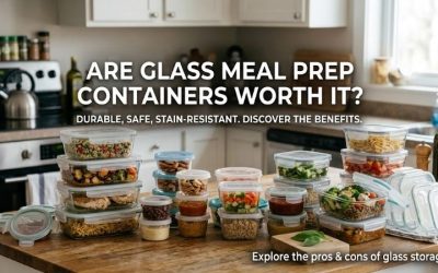 Are glass meal prep containers worth it: Real pros & cons