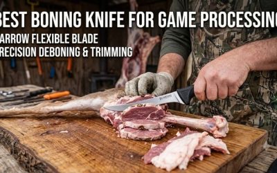 Best boning knife for game processing: Top guide