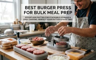 Best burger press for bulk meal prep: Top choices
